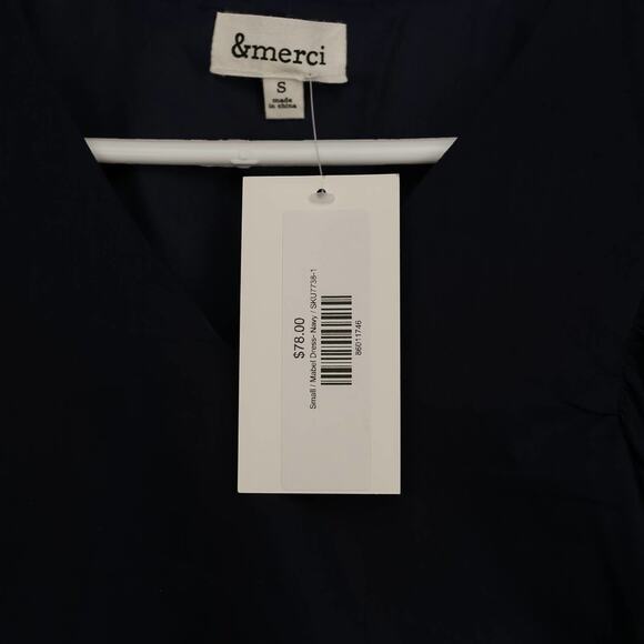 Chic Navy Blue Maxi Dress - Picture 5 of 6